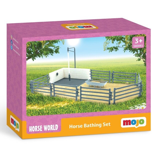 Mojo - Horse bath set - Farm life, 10 pieces (MJ-380061)