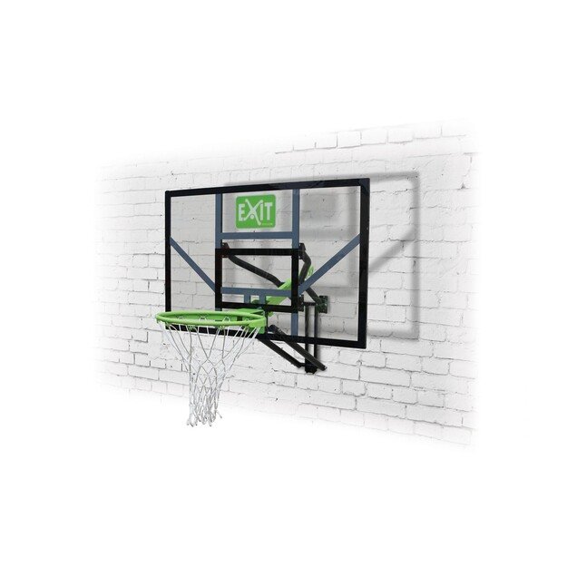 EXIT - Galaxy wall-mounted basketball backboard - green/black (46.01.10.00)