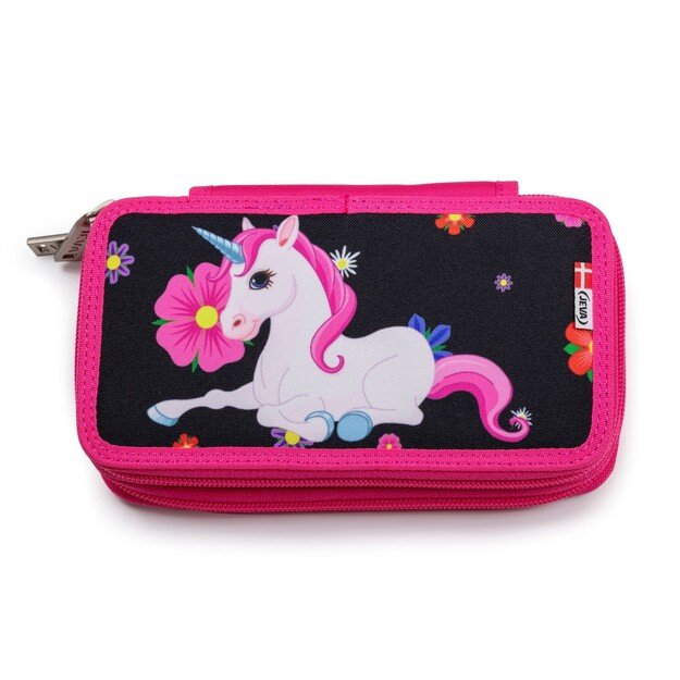 JEVA - Pencil Case TwoZip - My Flower Unicorn (8865-28)