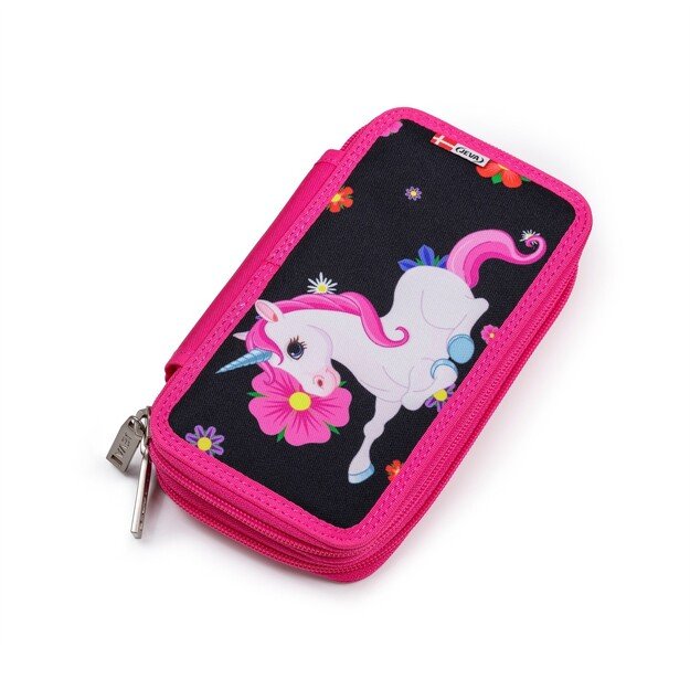 JEVA - Pencil Case TwoZip - My Flower Unicorn (8865-28)