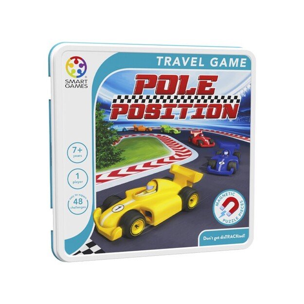 SmartGames - Magnetic Travel Tin - Pole Position (Nordic) (SG2503)