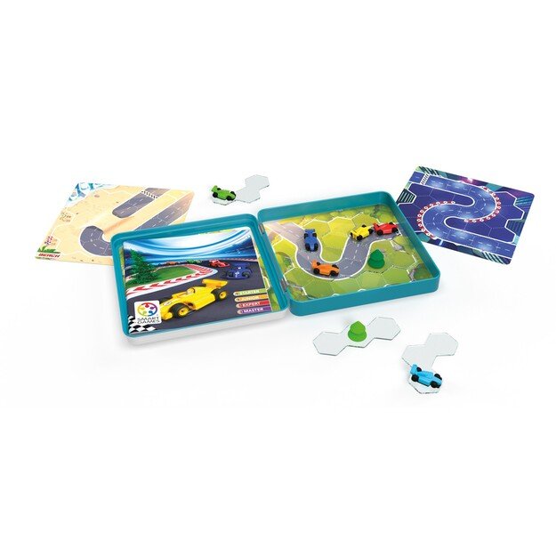 SmartGames - Magnetic Travel Tin - Pole Position (Nordic) (SG2503)