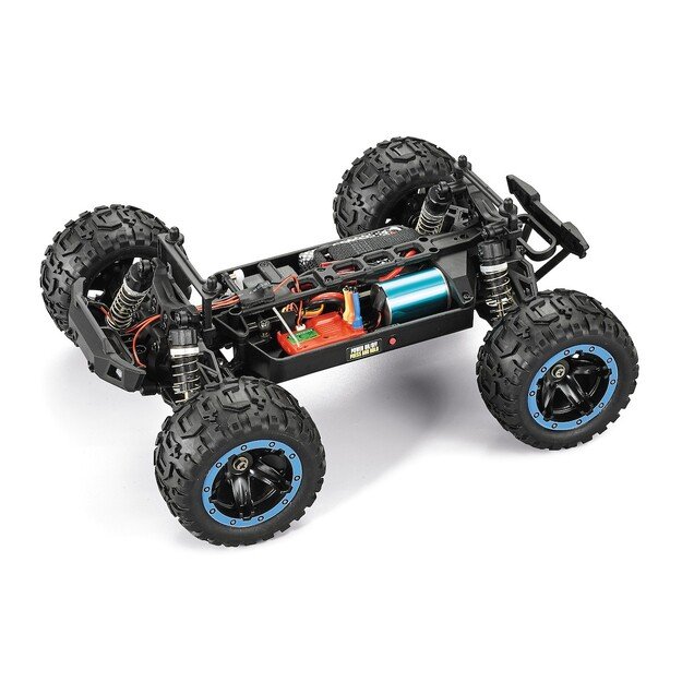 BLACKZON - Slyder MT Turbo 1/16 4WD 2S Brushless - Blue (540201)