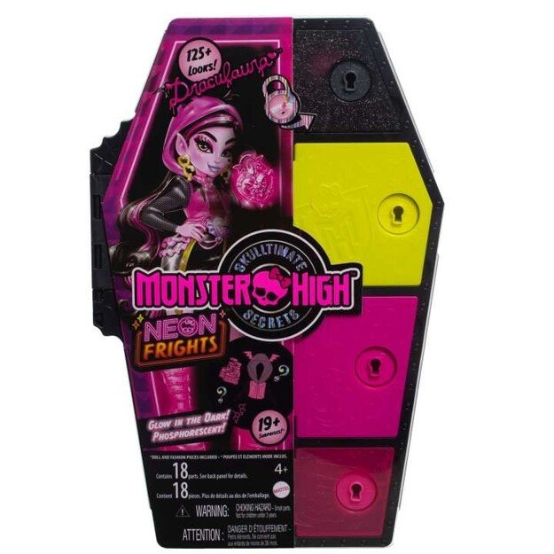 Monster High - Skulltimates Secrets Series 3 - Draculaura (HNF78)