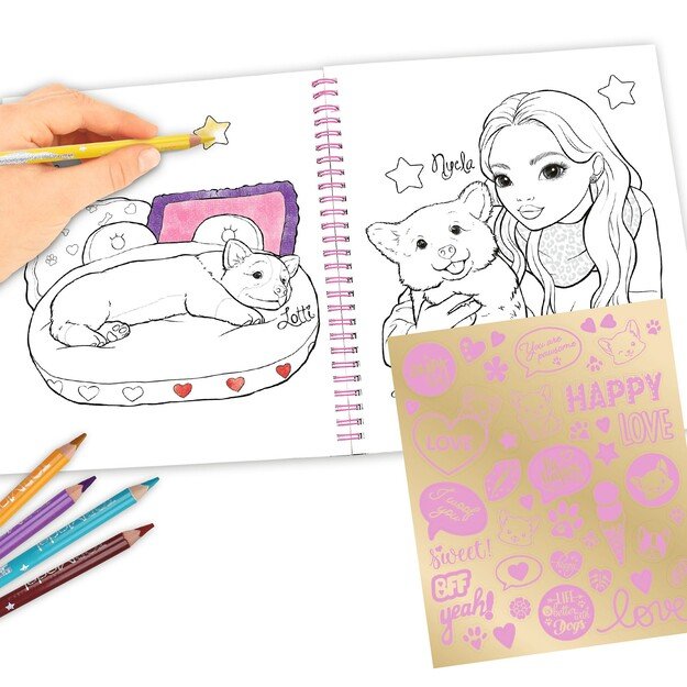 TOPModel - Colouring Book CORGI (0412083)