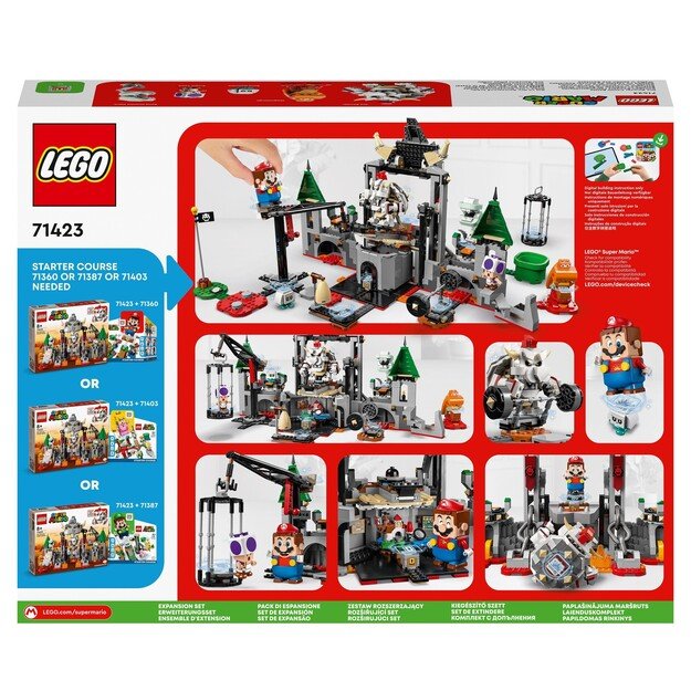 LEGO Super Mario - Dry Bowser Castle Battle Expansion Set (71423)