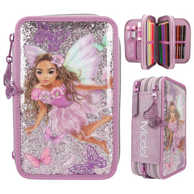 TOPModel Triple Pencil Case FAIRY LOVE ( 0412775 )