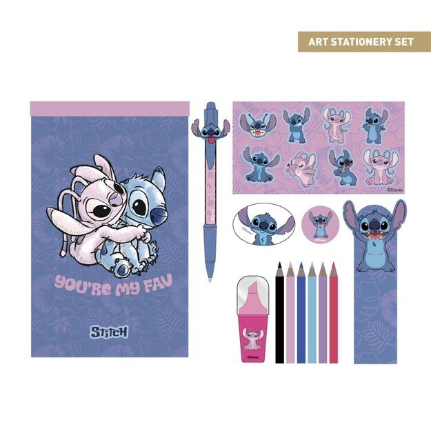 Cerda - Stationery Set Stitch & Angel (2700000883)