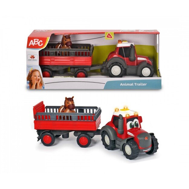 Simba - ABC Massey Ferguson Animal Trailer (204115002)