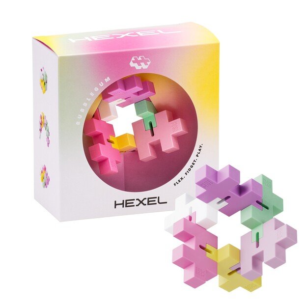 Plus-Plus - HEXEL Bubblegum (3487)