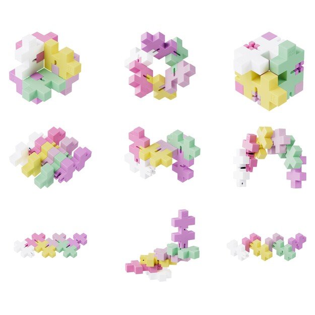 Plus-Plus - HEXEL Bubblegum (3487)