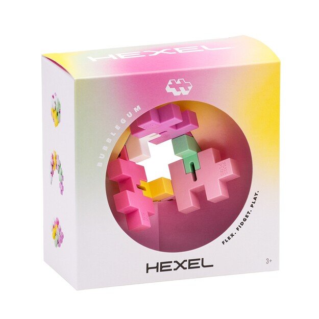 Plus-Plus - HEXEL Bubblegum (3487)