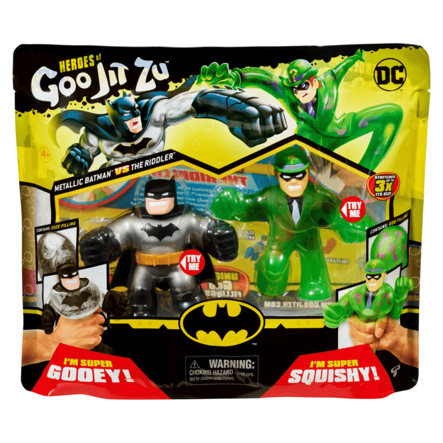 Goo Jit Zu - DC Two Pack - Series 3 - Batman VS Riddler (41228)