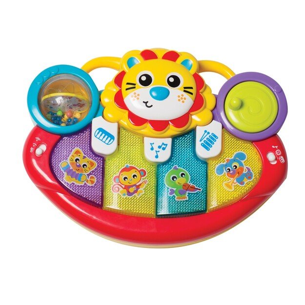 Playgro - Jerry's Class - Lion Activity Kick Toy Piano (1-6385508)