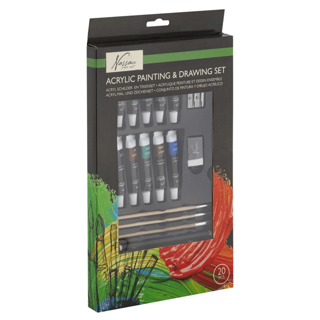 Nassau - Painting and drawing set 20pcs (AR0703/GE)