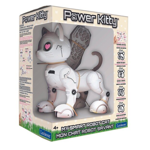 Lexibook - Power Kitty – My smart robotic kitty (KITTY01)