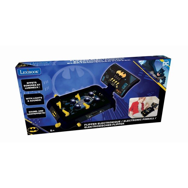 Lexibook - Batman Electronic Pinball with lights & sounds (JG610BAT)