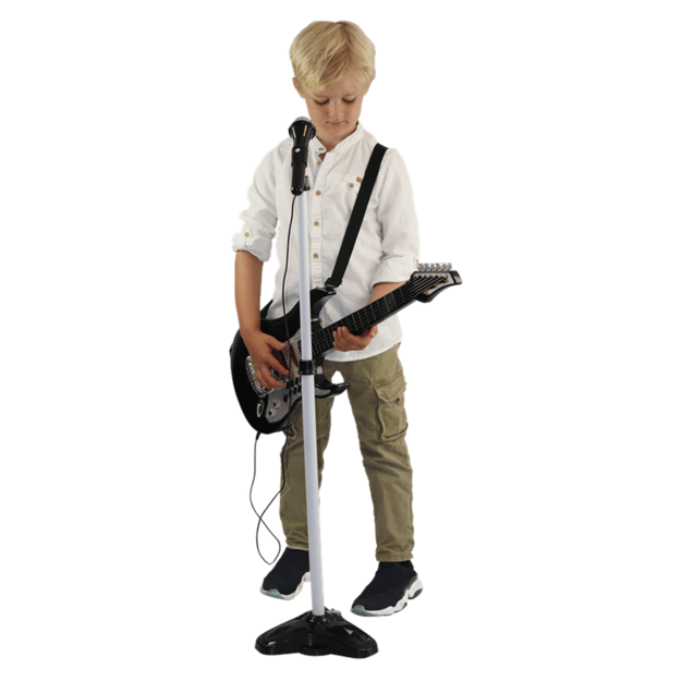 Music - Electric Guitar with Microphone & Stand (501073)