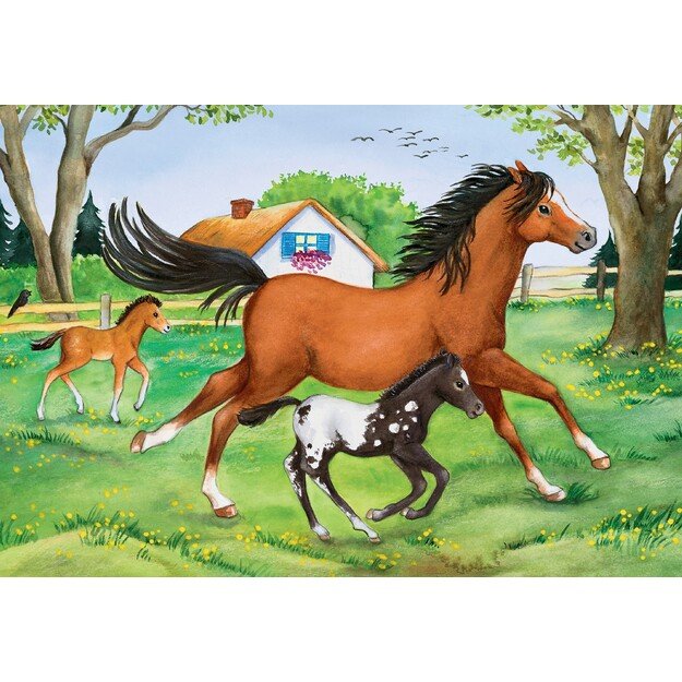 Ravensburger - World of Horses - 2x24p - 08882