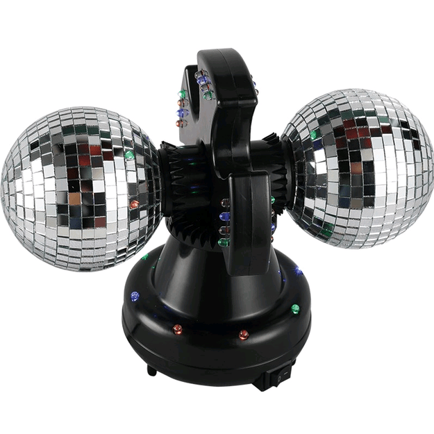 Music - Twin Mirror Ball lamp LED (501114)