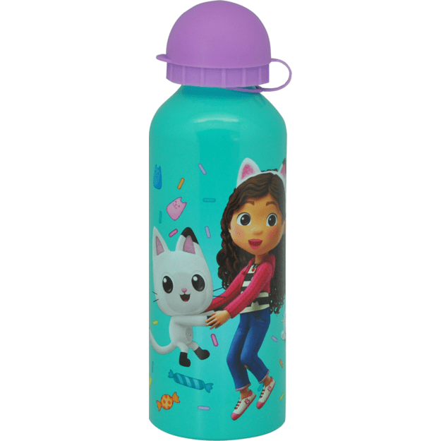 Stor -  Water Bottle Ass. (500 ml) - Gabbys Dollhouse (033708717-CDU)