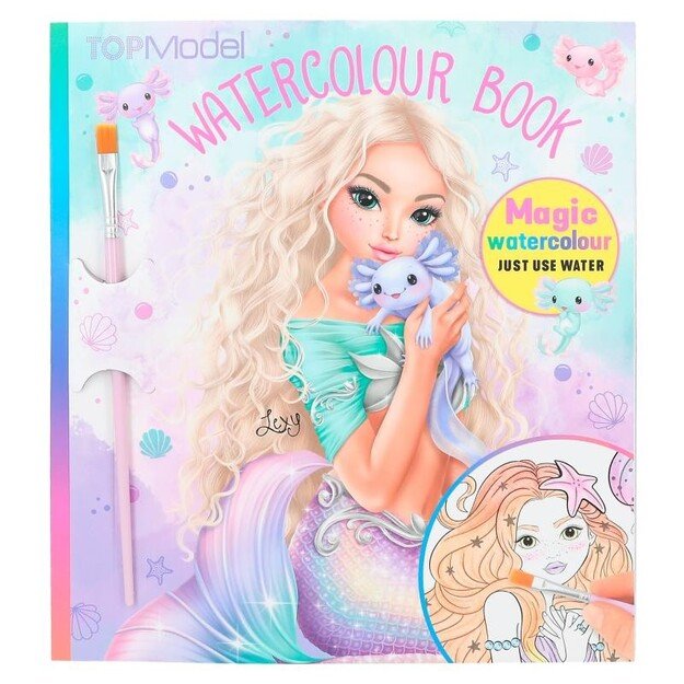 TOPModel - Watercolour Book MERMAID - (412414)