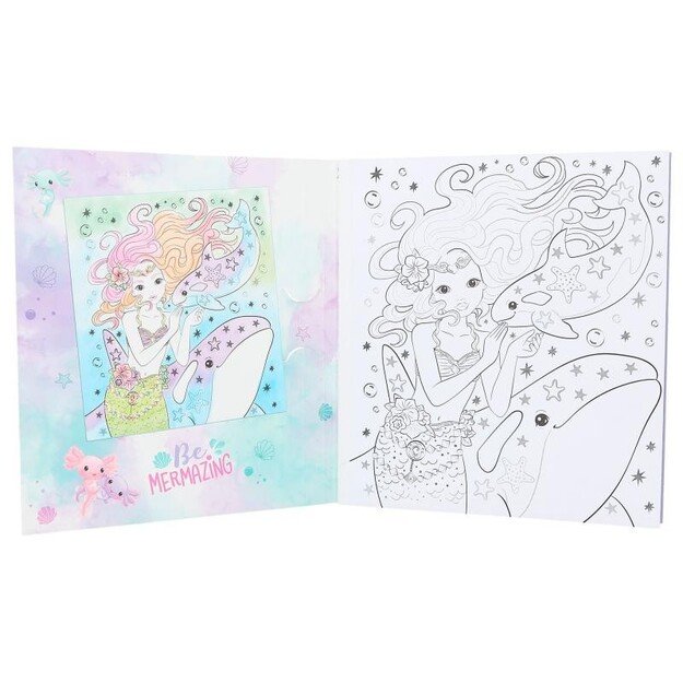 TOPModel - Watercolour Book MERMAID - (412414)