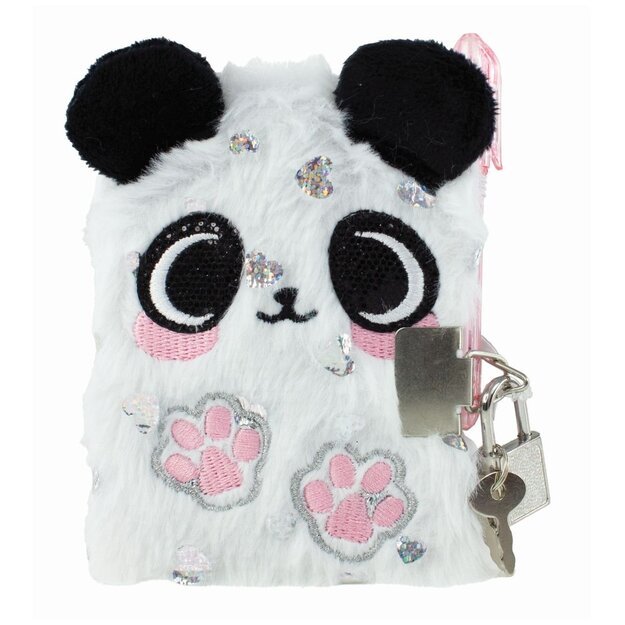 Tinka - Mini Plush Diary - Panda (8-802157)