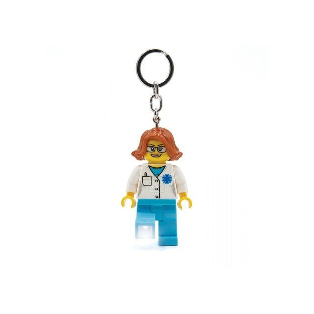 LEGO - Keychain w/LED - Female Doctor (4006036-LGL-KE185H)