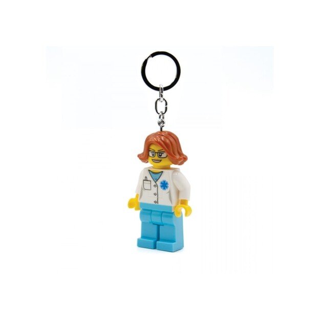 LEGO - Keychain w/LED - Female Doctor (4006036-LGL-KE185H)