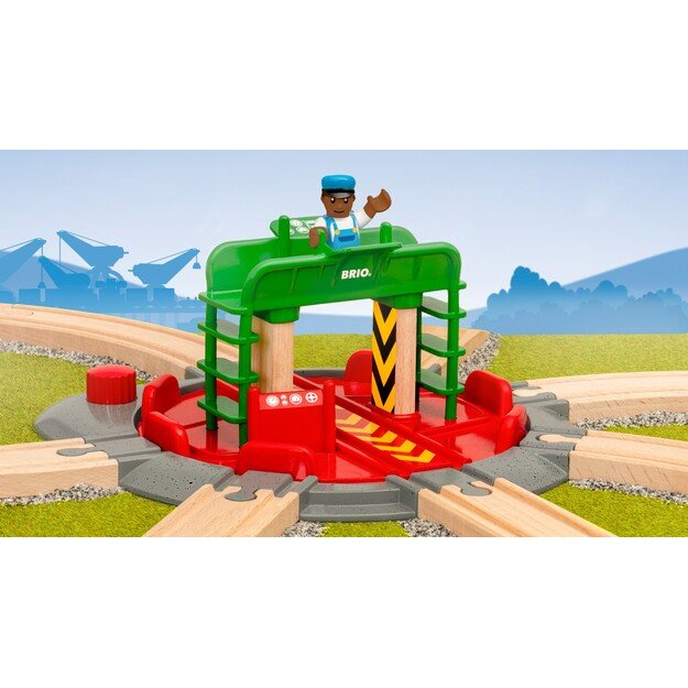 BRIO - Turntable and Figure (33476)