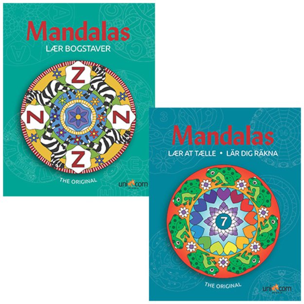 Mandalas - Twin Pack - Learn Letters & Learn Numbers (104938)