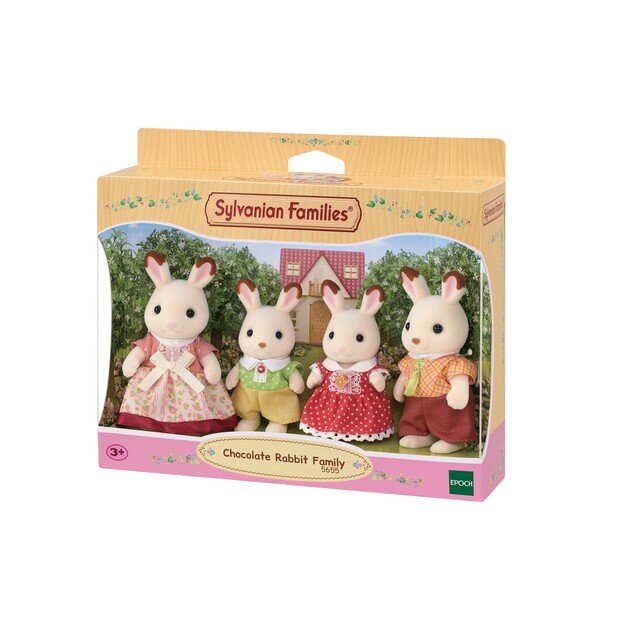 Sylvanian Families - Chocolate Rabbit Family (5655)