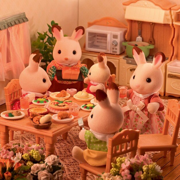 Sylvanian Families - Chocolate Rabbit Family (5655)