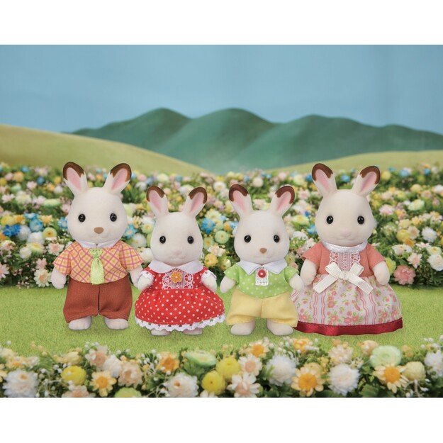 Sylvanian Families - Chocolate Rabbit Family (5655)