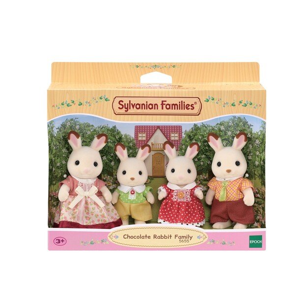 Sylvanian Families - Chocolate Rabbit Family (5655)