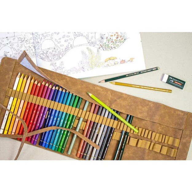 Faber-Castell - Polychromos Colour pencil 30 ct pen. roll (110030)