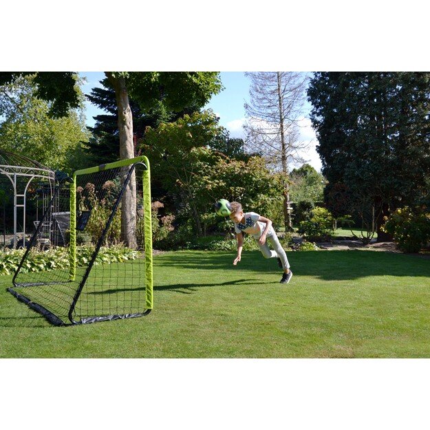 EXIT - Tempo Steel Football Goal 240x160cm - Green/Black (41.20.24.00)