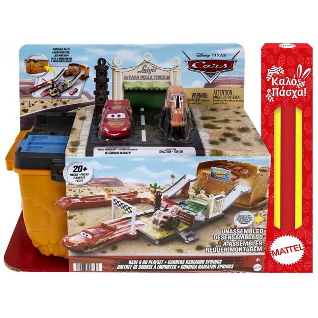 Disney Cars - Race & Go Playset (HDN02)