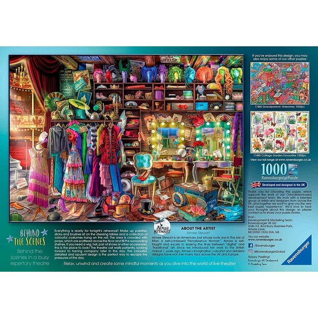 Ravensburger - Amiee Stewart Backstage 1000p - (10217517) 2
