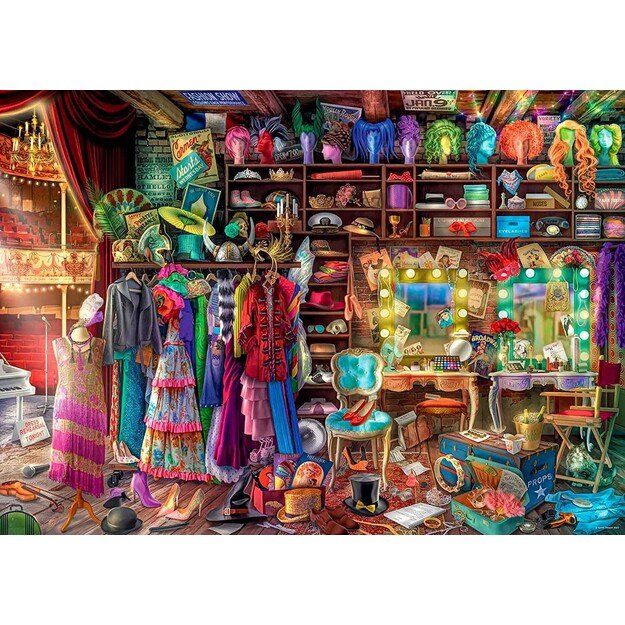 Ravensburger - Amiee Stewart Backstage 1000p - (10217517) 1