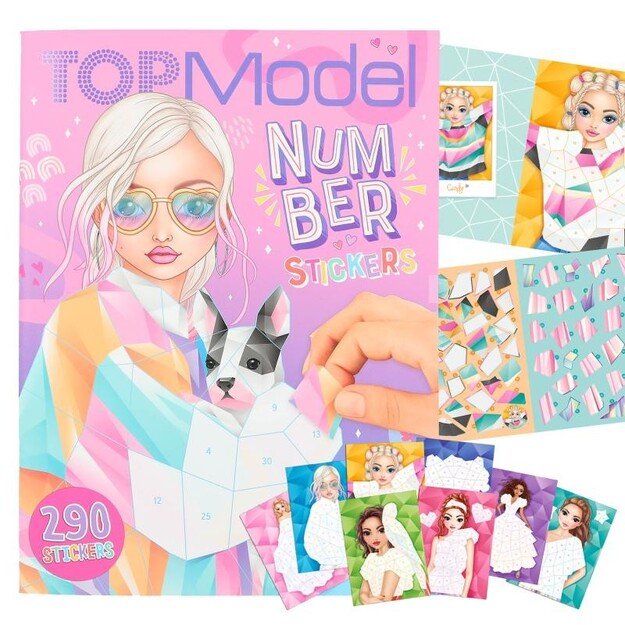 TOPModel - Number Sticker Fantasy - ( 0412485 )