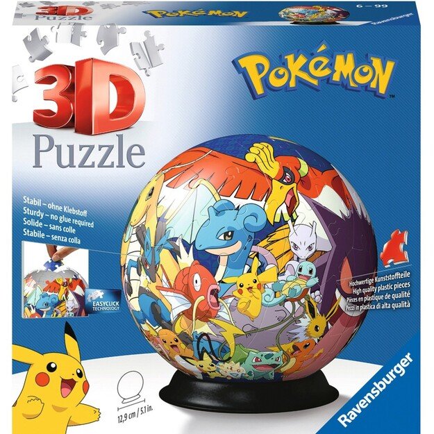 Ravensburger - Pokémon 3D Puzzle-Ball 72p - (10311785)