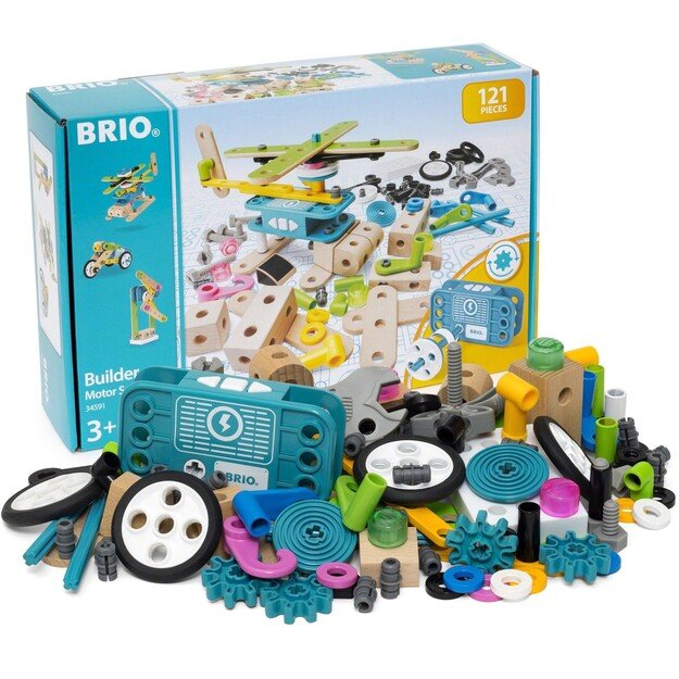 BRIO - Builder Motor Set - 121 pieces (34591)