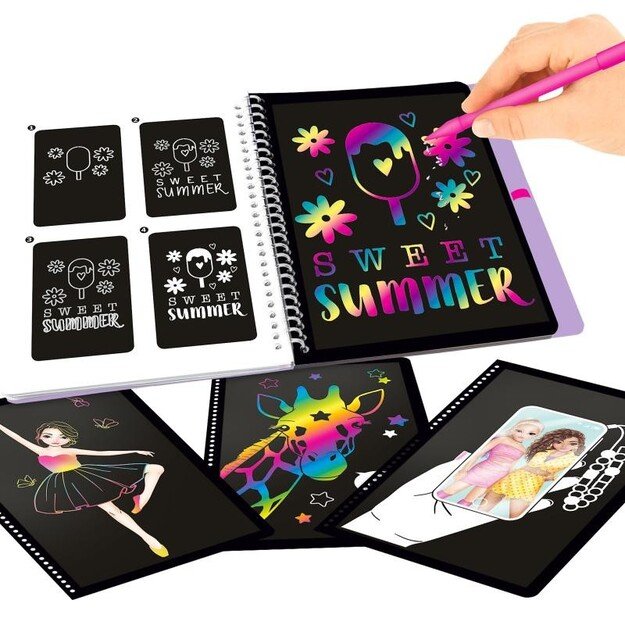 TOPModel - Magic-Scratch Book - ( 0412410 )