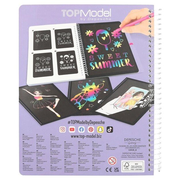 TOPModel - Magic-Scratch Book - ( 0412410 )