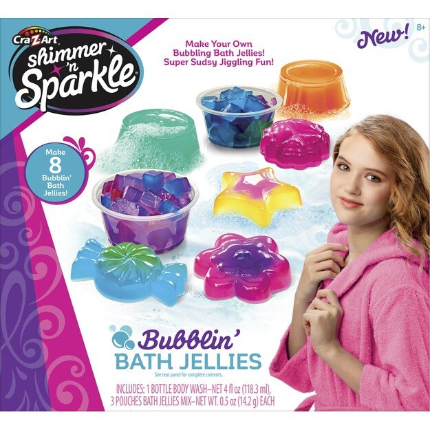 SHIMMER N SPARKLE BUBBLIN BATH JELLIES (17683)