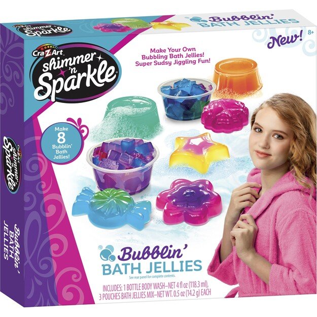 SHIMMER N SPARKLE BUBBLIN BATH JELLIES (17683)