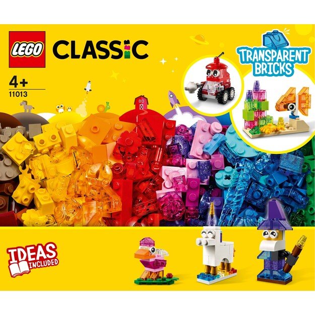 LEGO Classic - Creative Transparent Bricks (11013)