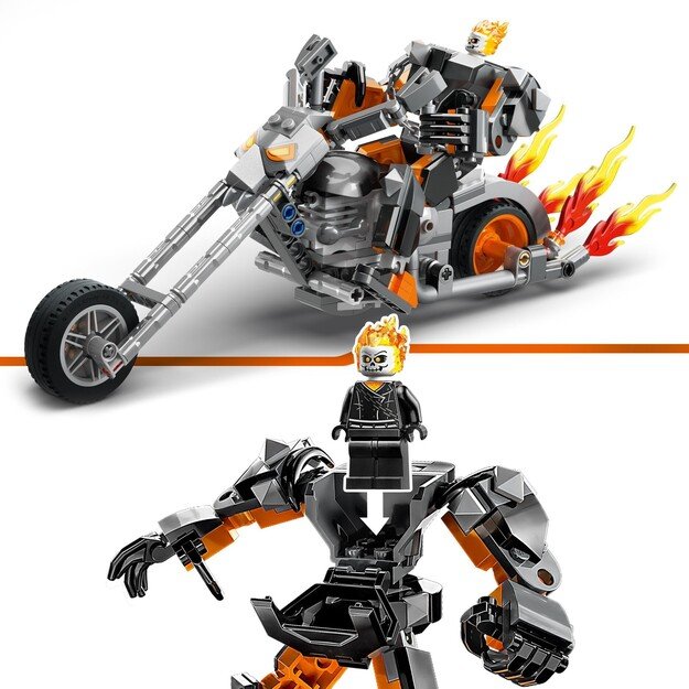 LEGO Super Heroes - Ghost Rider's Battlerobot & Motorcycle (76245)